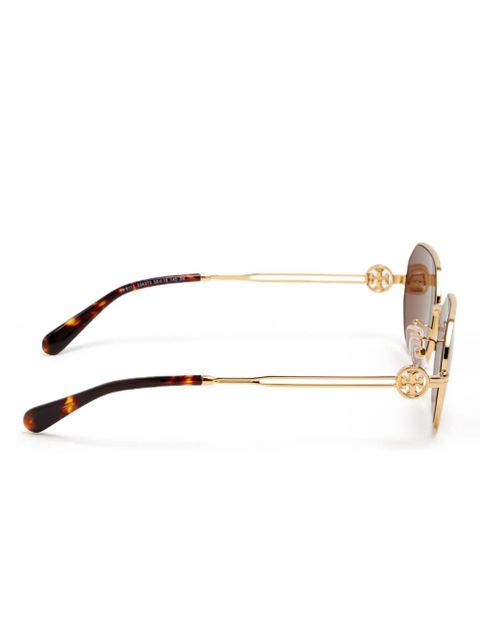 Tory Burch square sunglasses - Gold - zdjęcie produktu nr 2
