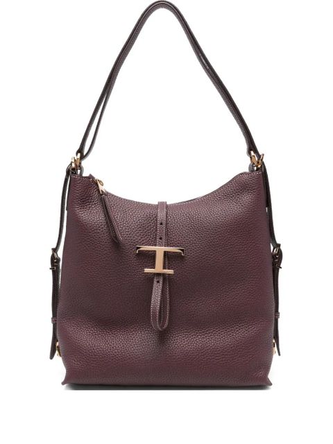 Tod's medium T Timeless shoulder bag - Red - zdjęcie produktu nr 1