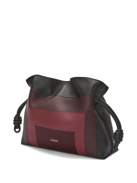 LOEWE medium Flamenco bucket bag - Black - zdjęcie produktu nr 2