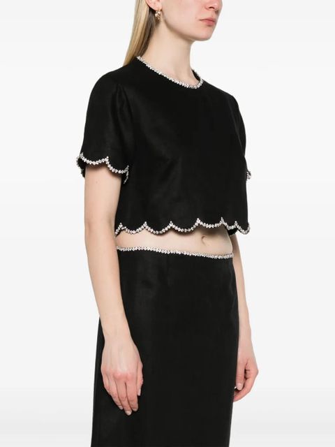 ZIMMERMANN Crush top - Black