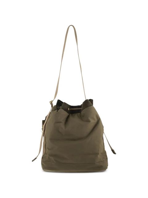 Barbour Mia drawstring bucket bag - Green