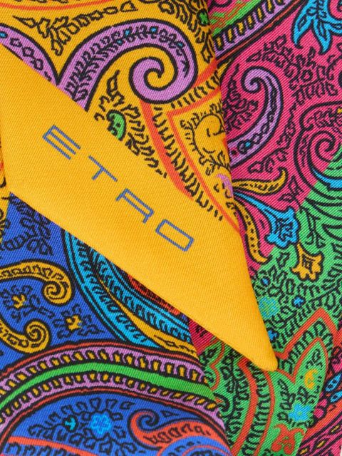 ETRO silk scarf - Pink - zdjęcie produktu nr 2