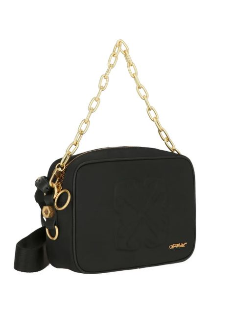 Off-White Arrows-motif chain-link clutch bag - Black - zdjęcie produktu nr 1