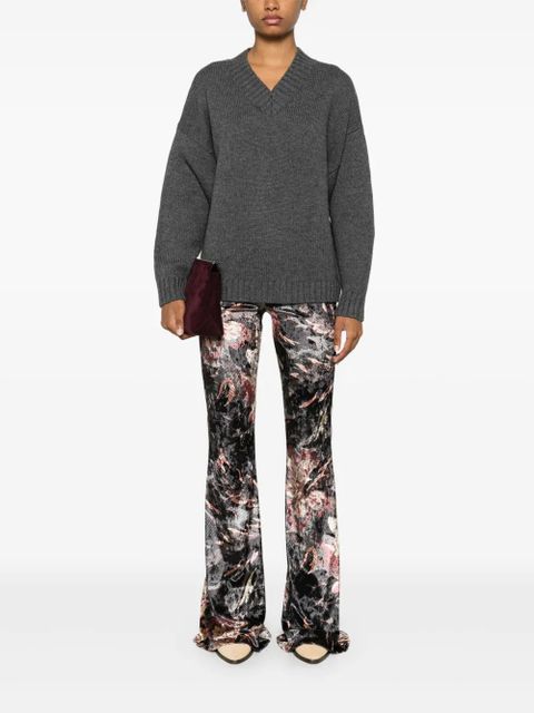 ETRO floral-print trousers - Multicolour