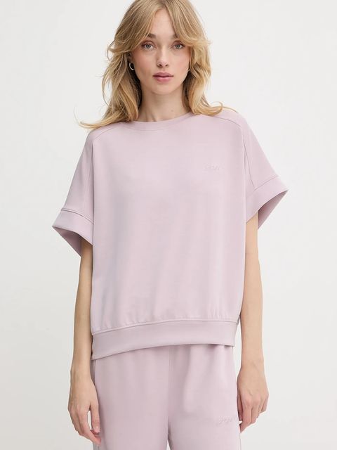 BOSS Orange t-shirt damski kolor fioletowy 50543499 - zdjęcie produktu nr 1