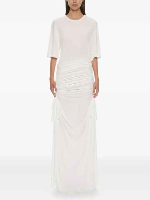 Christopher Esber Shibari ruched maxi dress - White - zdjęcie produktu nr 1