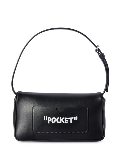 Off-White Jitney Quote shoulder bag - Black - zdjęcie produktu nr 2