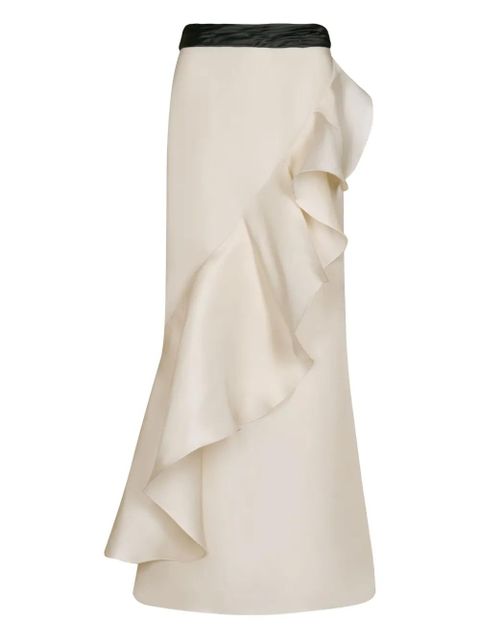 Johanna Ortiz silk skirt - Neutrals - zdjęcie produktu nr 1