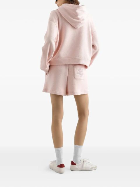 Dolce & Gabbana long-sleeve embroidered hoodie - Pink