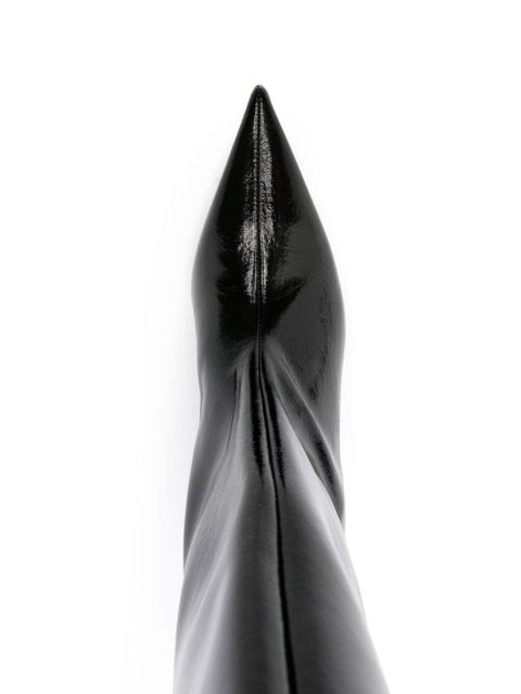 TOTEME 55mm The Wedge-Heel boots - Black