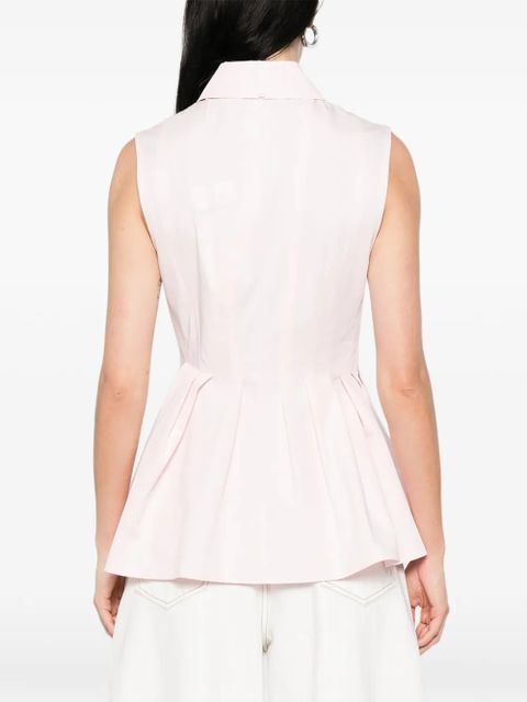 Sportmax Certosa pleated shirt - Pink