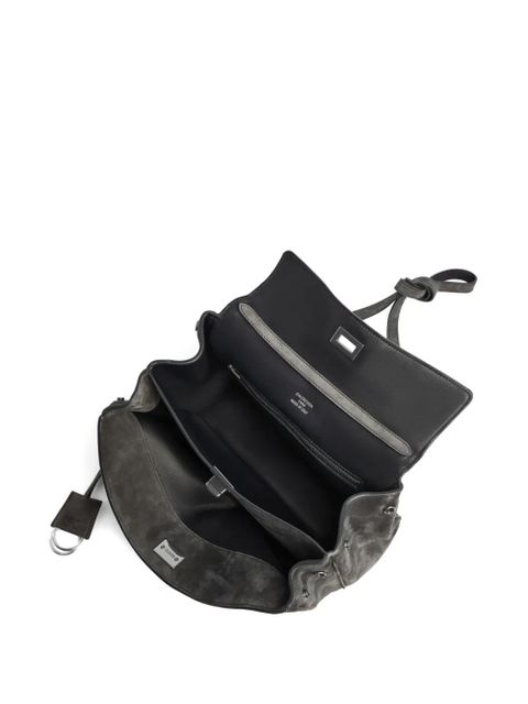 Balenciaga turn-lock-fastening shoulder bag - Grey