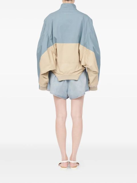 MM6 Maison Margiela colourblock jacket - Blue