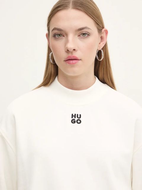 HUGO bluza bawełniana Daxandria