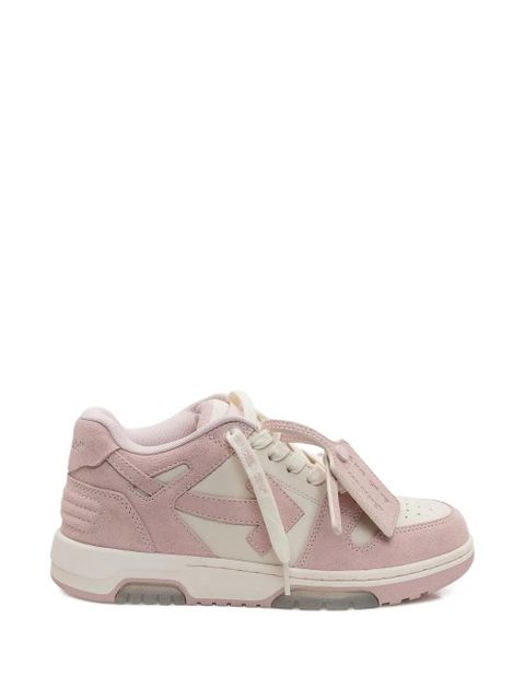 Off-White Out Of Office suede leather sneakers - Pink - zdjęcie produktu nr 1