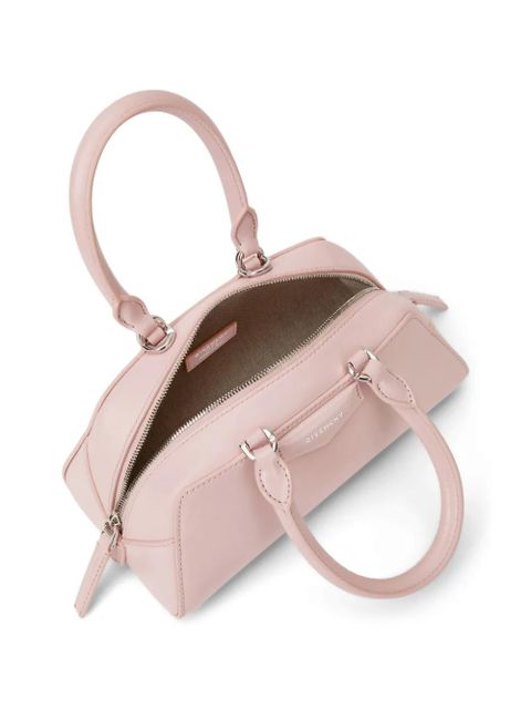 Givenchy top handle baby pink clutch bag