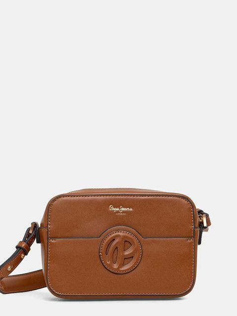 Pepe Jeans torebka kolor brązowy PL031662 - zdjęcie produktu nr 1