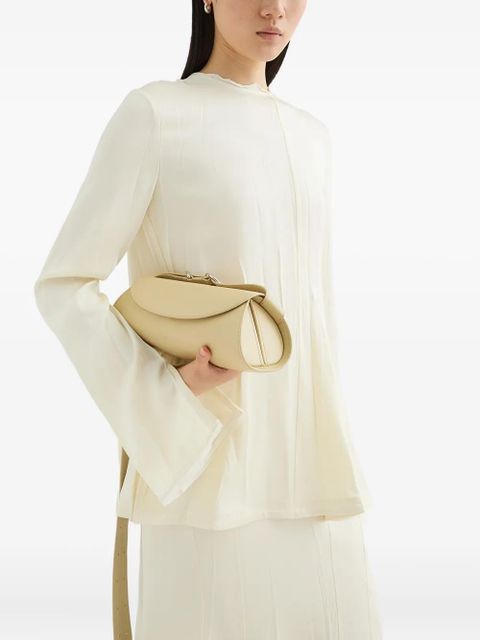 Jil Sander small Cannolo shoulder bag - Yellow - zdjęcie produktu nr 2