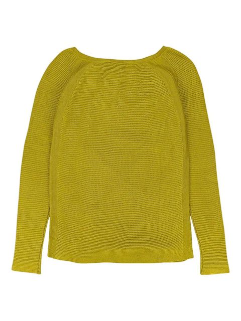 Loro Piana boat-neck cashmere sweater - Yellow - zdjęcie produktu nr 2