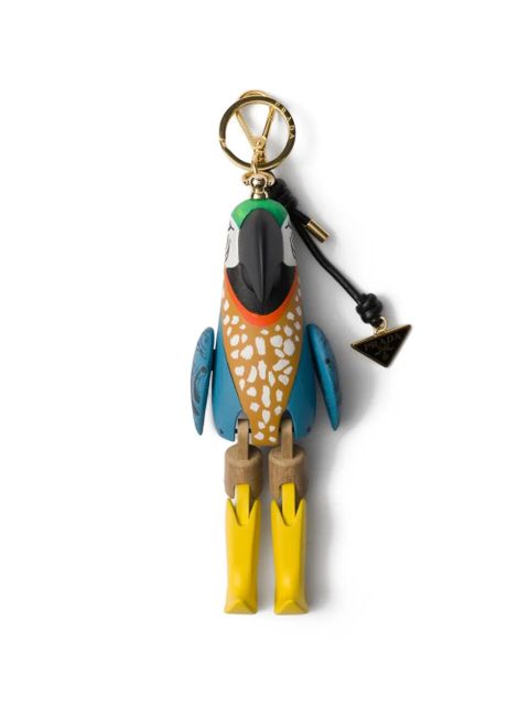 Prada parrot charm keyring - Blue - zdjęcie produktu nr 1
