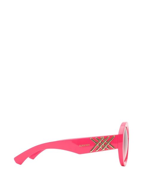 Burberry Heritage round sunglasses - Pink - zdjęcie produktu nr 2