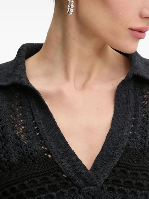PINKO polo-neck sweater - Black - zdjęcie produktu nr 2