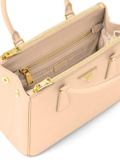 Prada medium Galleria leather tote bag - Neutrals