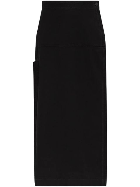 LEMAIRE high-waisted skirt - Black - zdjęcie produktu nr 1