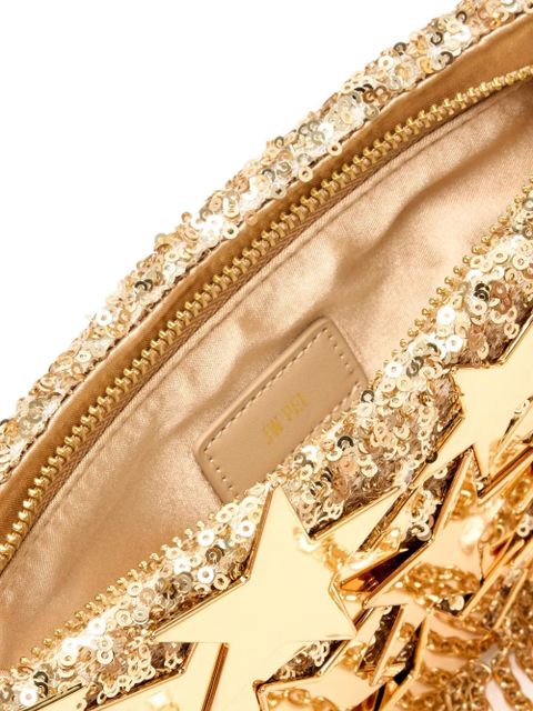 JW Pei Anika star-embellished shoulder bag - Gold