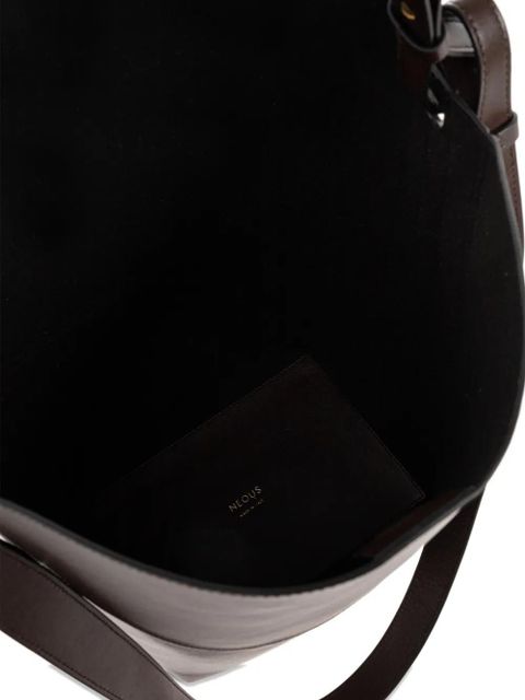 NEOUS medium Pavo tote bag - Brown