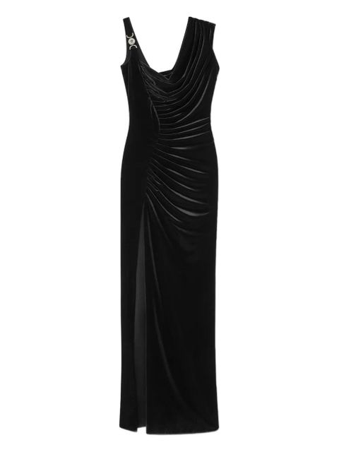 Versace La Medusa velvet gown - Black - zdjęcie produktu nr 1