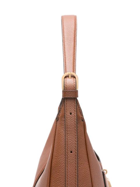 DeMellier small Siena padlock-detail shoulder bag - Brown