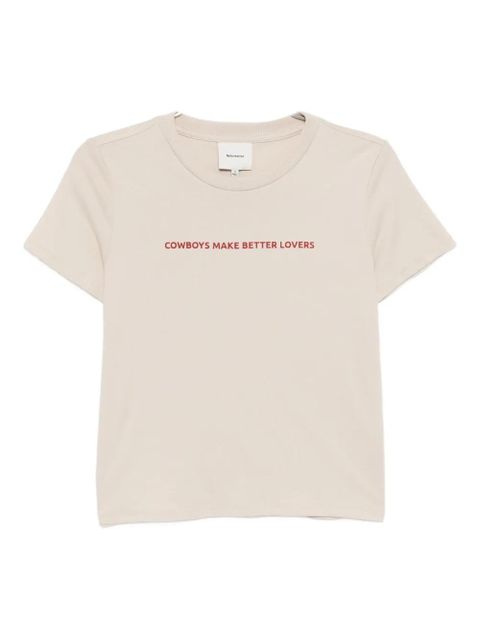 Reformation Classic T-shirt - Brown - zdjęcie produktu nr 1