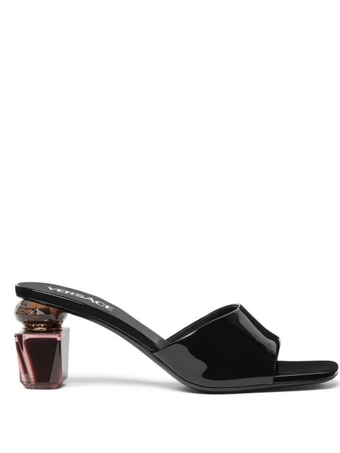 Versace 70mm Bright Crystal sandals - Black - zdjęcie produktu nr 1