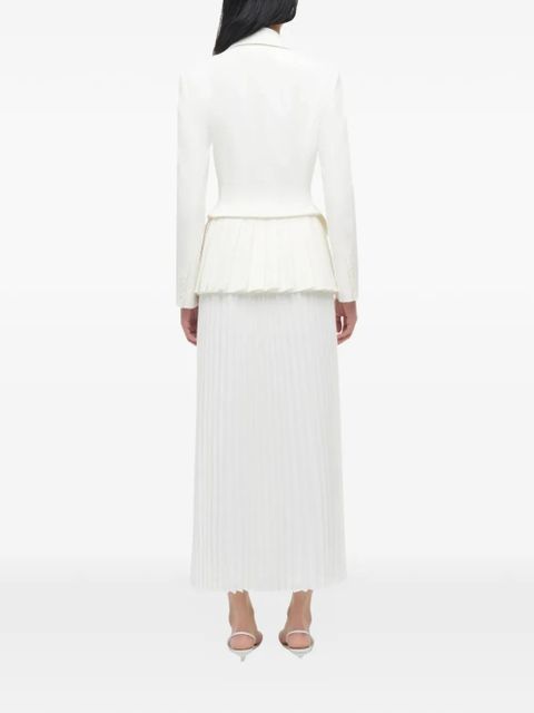 Simkhai Alexandra pleated blazer dress - White - zdjęcie produktu nr 2