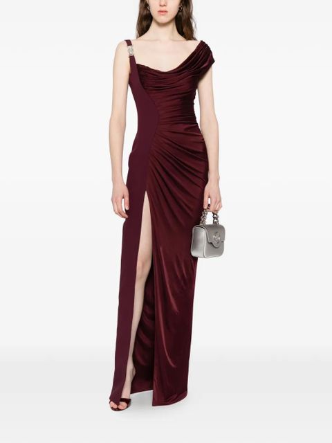 Versace Medusa '95 draped gown - Red - zdjęcie produktu nr 2