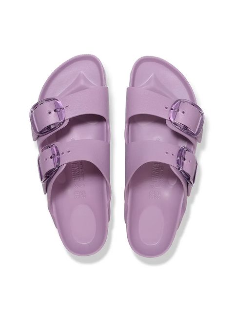 Birkenstock klapki Arizona Big Buckle EVA damskie kolor fioletowy 1030412