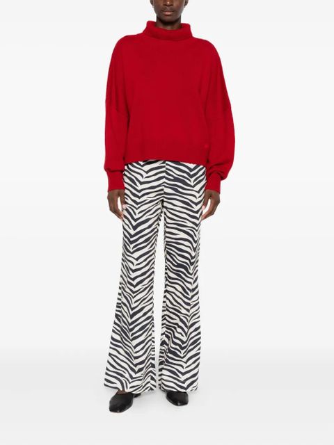 LouLou de Saison Luke roll-neck sweater - Red - zdjęcie produktu nr 2