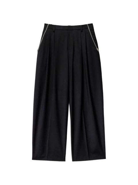 Alexander Wang zip-detail trousers - Black - zdjęcie produktu nr 1