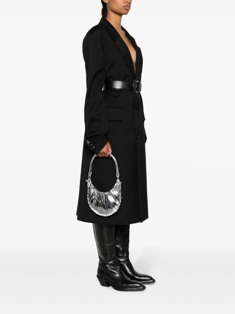 Coperni Mini Petal metallic shoulder bag - Silver - zdjęcie produktu nr 2