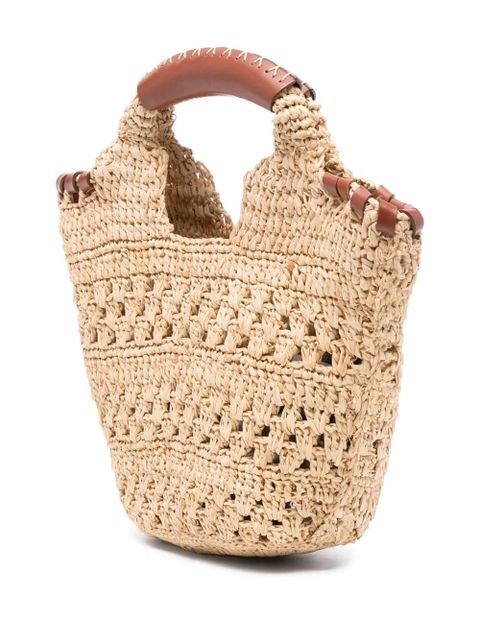 Ba&Sh Ara Ara crochet tote bag - Neutrals - zdjęcie produktu nr 2