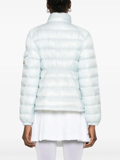 Moncler Aminia logo-patch padded jacket - Blue