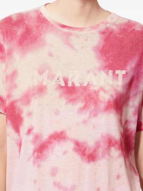 MARANT ÉTOILE ZEWEL tie-dye T-shirt - Pink