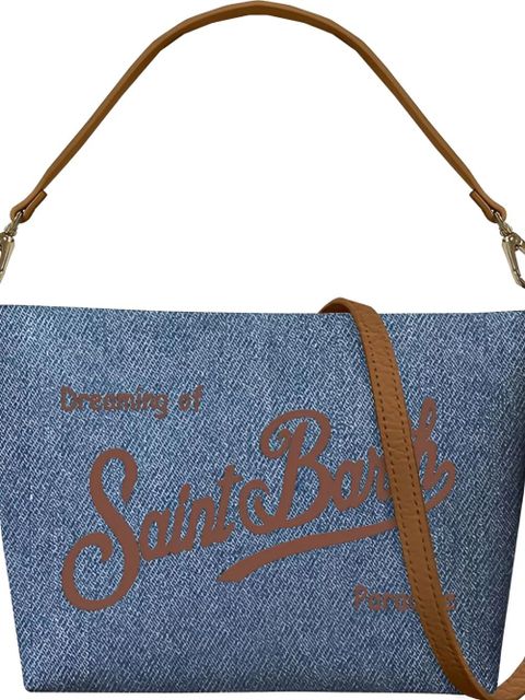 MC2 Saint Barth Aline Shoulder logo denim shoulder bag - Blue - zdjęcie produktu nr 2