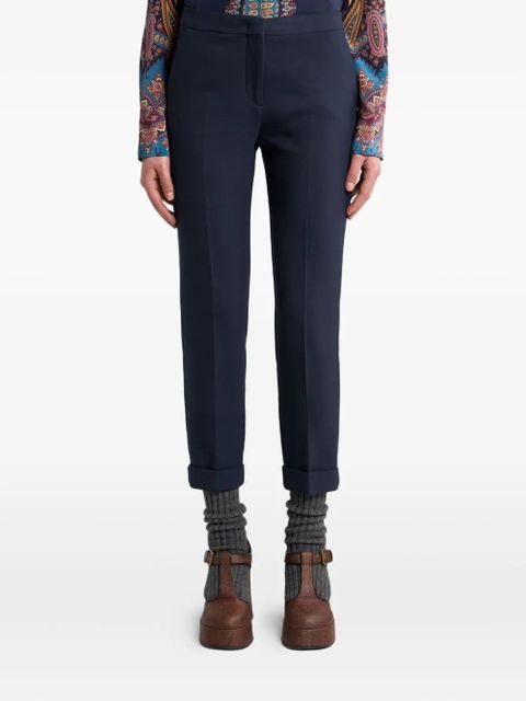 ETRO cropped trousers - Blue - zdjęcie produktu nr 2
