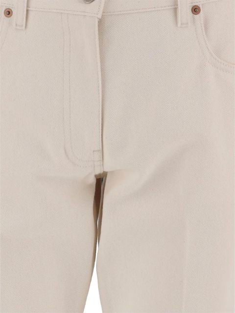 Valentino Garavani logo-patch trousers - Neutrals