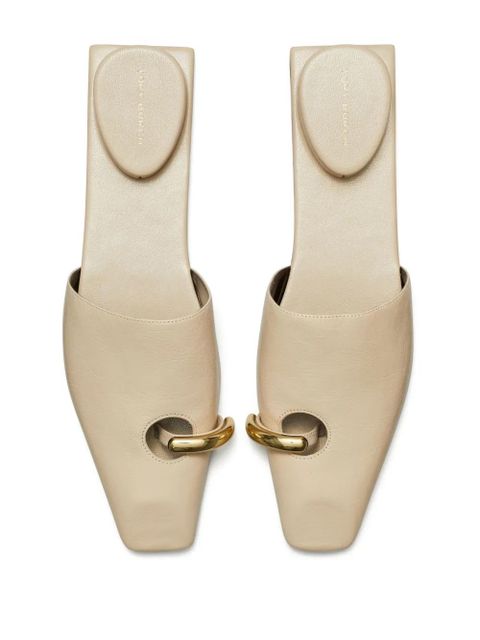 Tory Burch Pierced mules - Neutrals