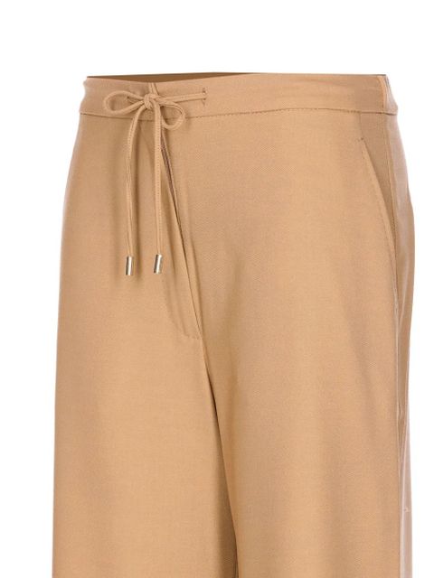 Max Mara drawstring-waist trousers - Neutrals