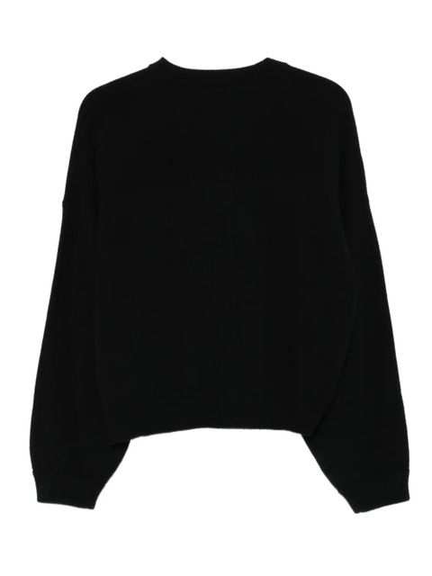 Alysi balloon-sleeve cardigan - Black - zdjęcie produktu nr 2