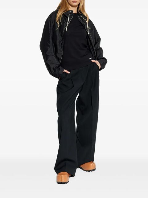 Jil Sander hooded jacket - Black